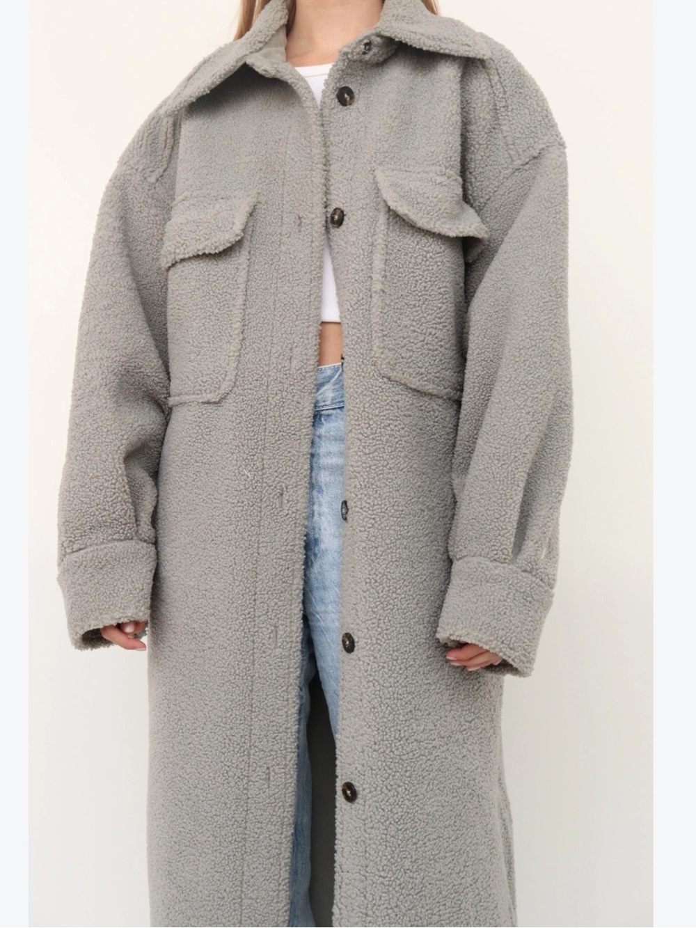 Faux Sherling Jacket
